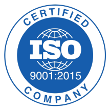 ISO 9001:2015 certified