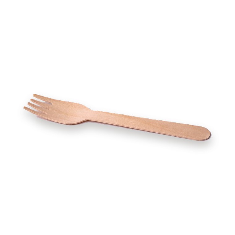 Wooden Fork 16 cm