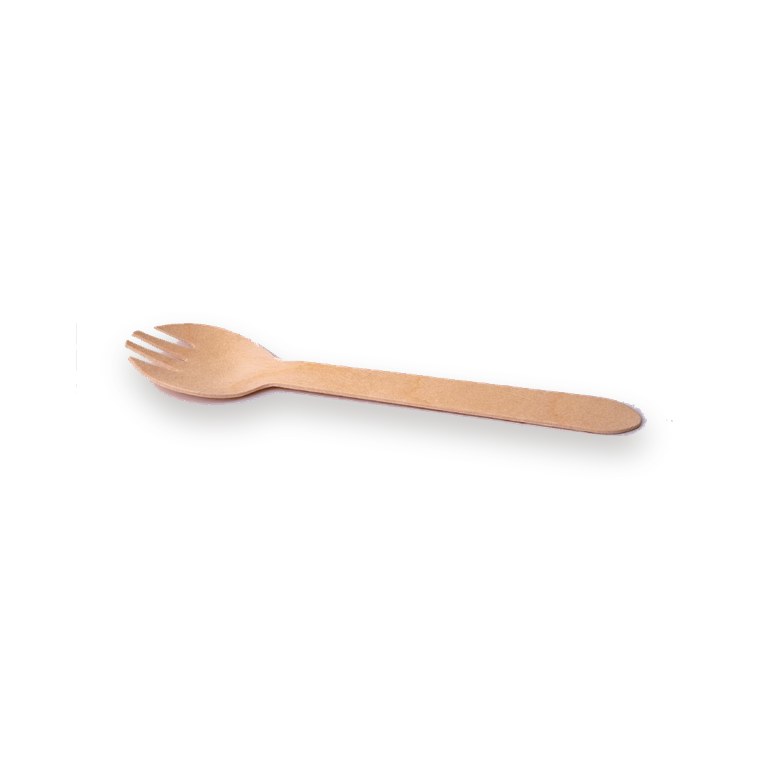 Wooden Spork 15 cm