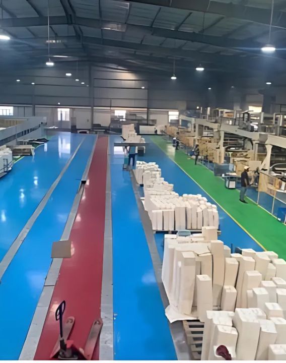Inside our production facility