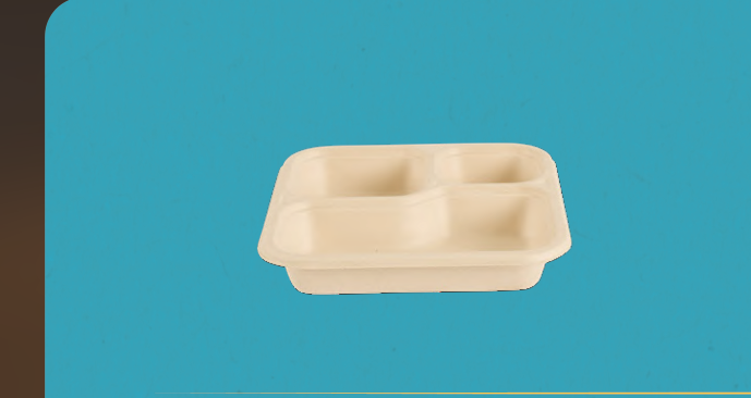 3 CP Meal Tray (with Lid)
