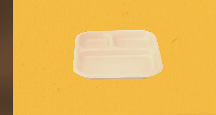 3 CP Meal Tray