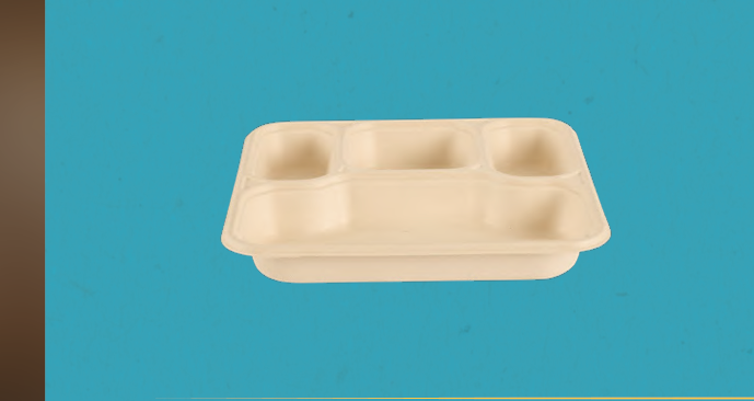 4 CP Meal Tray (with Lid)