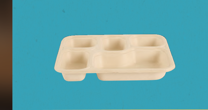 5 CP Meal Tray (with Lid)
