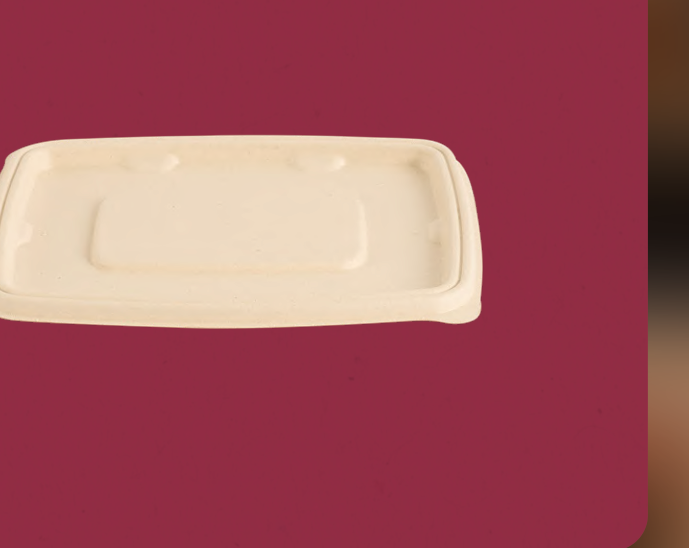 750 ml Container (Rectangular) Lid