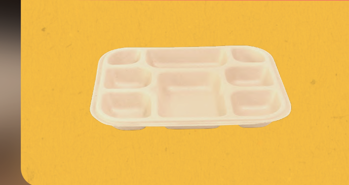 8 CP Meal Tray
