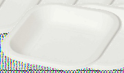 6" Square Plate
